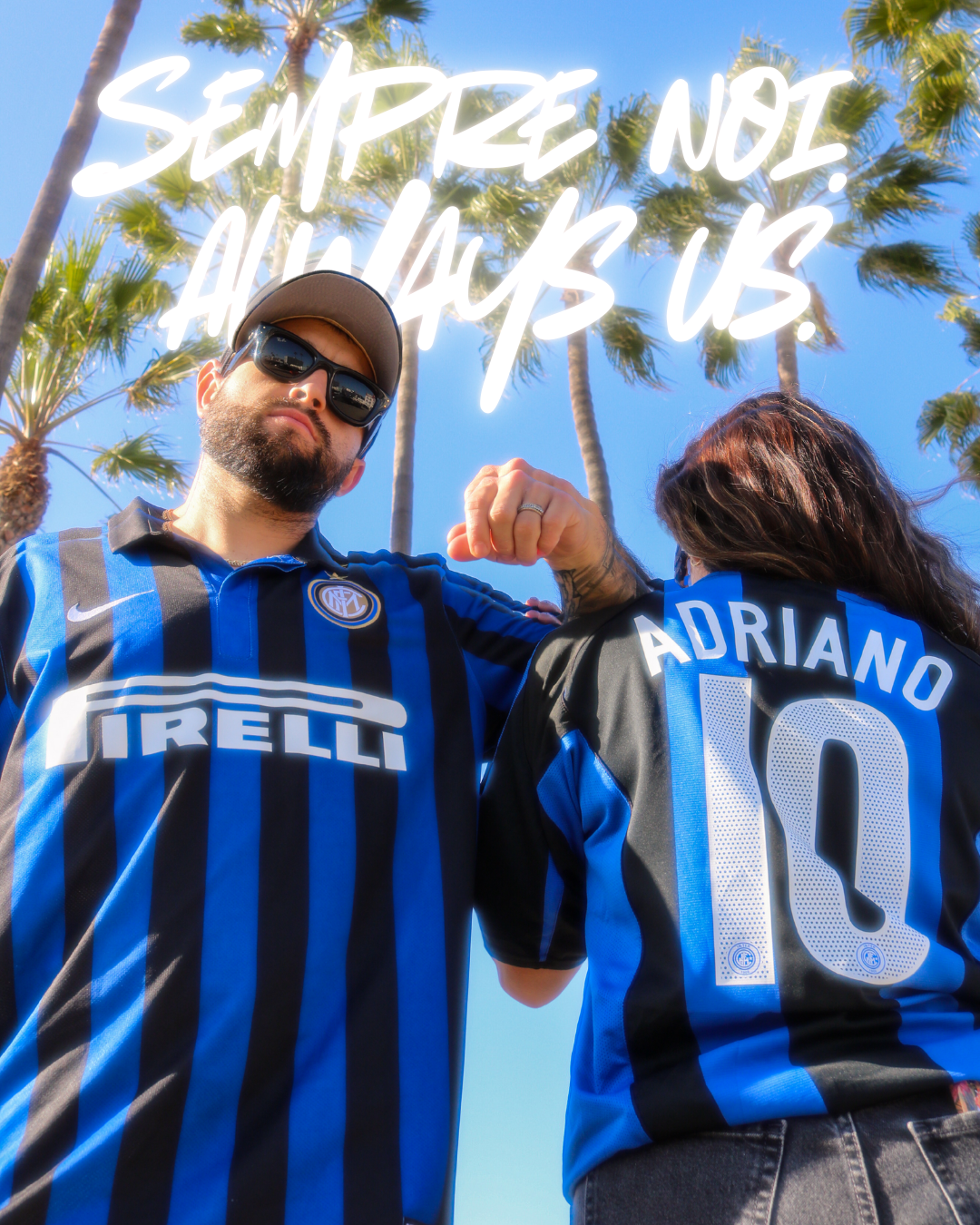 His & Hers — Sempre Noi: Inter Milan (Adriano Nameset) - STA Apparel - 