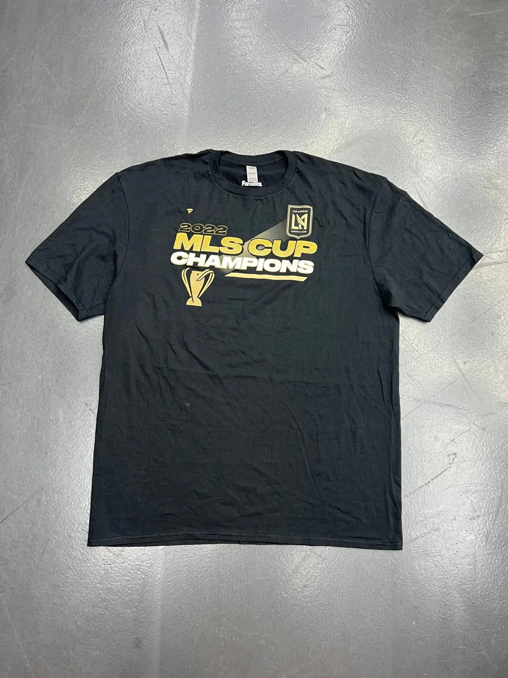 LAFC 2022 MLS Cup Champions Locker Tee - STA Apparel - LAFC