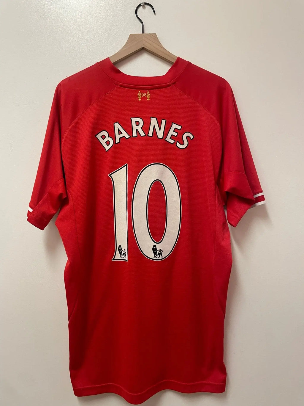 Liverpool 2014/15 Warrior Home Jersey — John Barnes 10 - STA Apparel - Liverpool