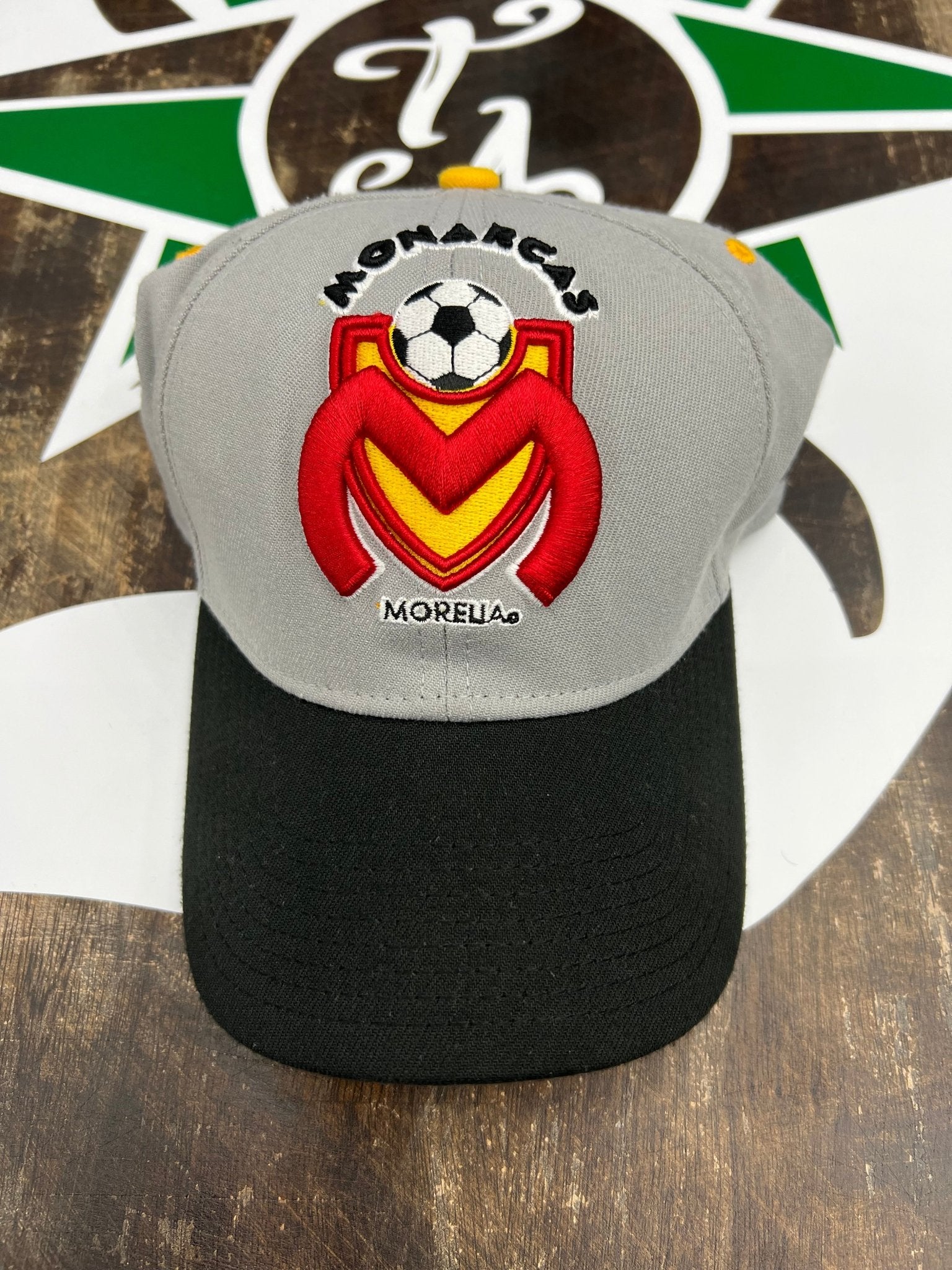 New Era Monarcas Morelia Cap (Gray/Black) - STA Apparel - Monarcas morella