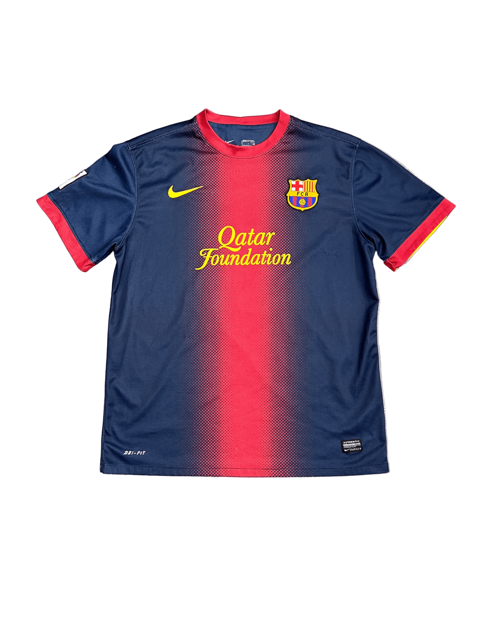 NIKE 12/13 FC BARCELONA XAVI HOME JERSEY - STA Apparel - 