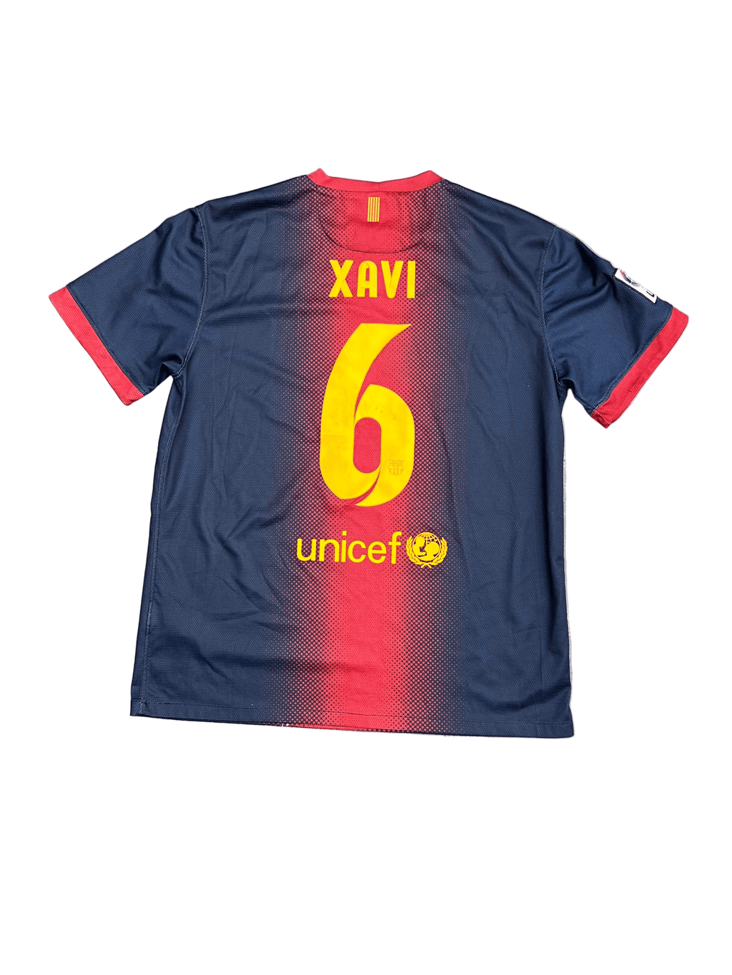 NIKE 12/13 FC BARCELONA XAVI HOME JERSEY - STA Apparel - 