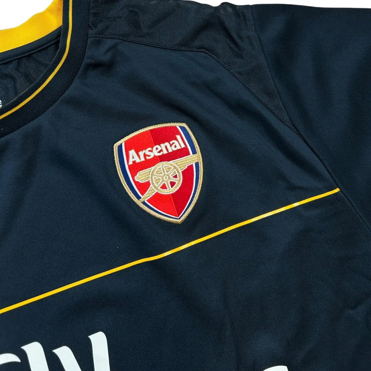 Nike – Arsenal – 2008–09 – Training Shirt – Navy/Gold - STA Apparel - Arsenal