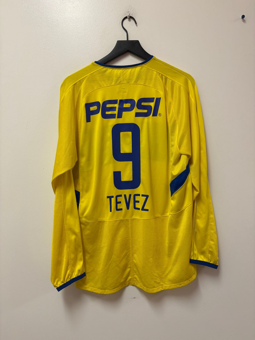 Nike Boca Juniors 2003-04 Away Jersey- Tevez 9 - STA Apparel - Boca juniors