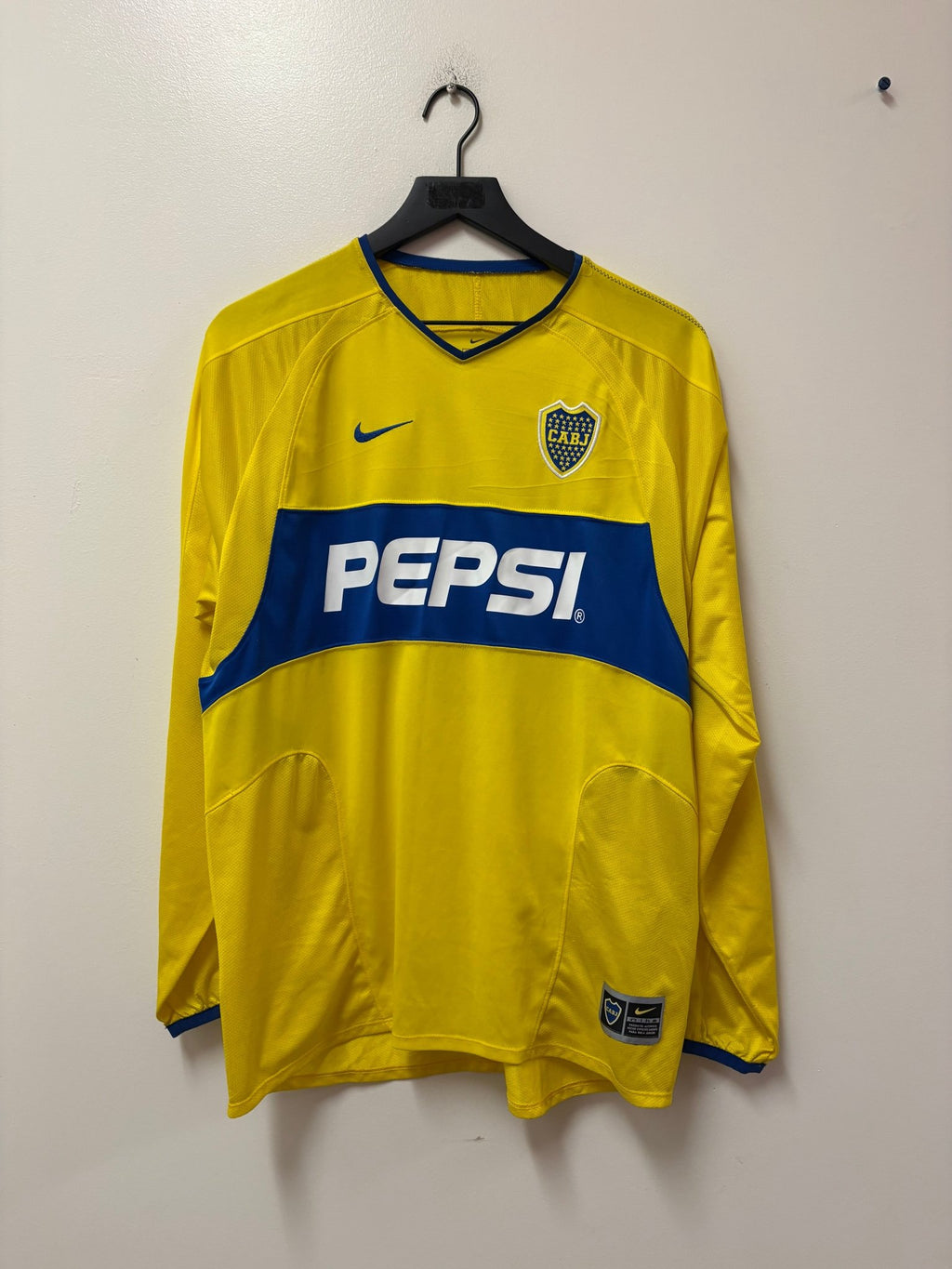 Nike Boca Juniors 2003-04 Away Jersey- Tevez 9 - STA Apparel - Boca juniors
