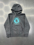 Nike Chelsea FC Club Fleece Pullover Hoodie – Charcoal - STA Apparel - Chelsea