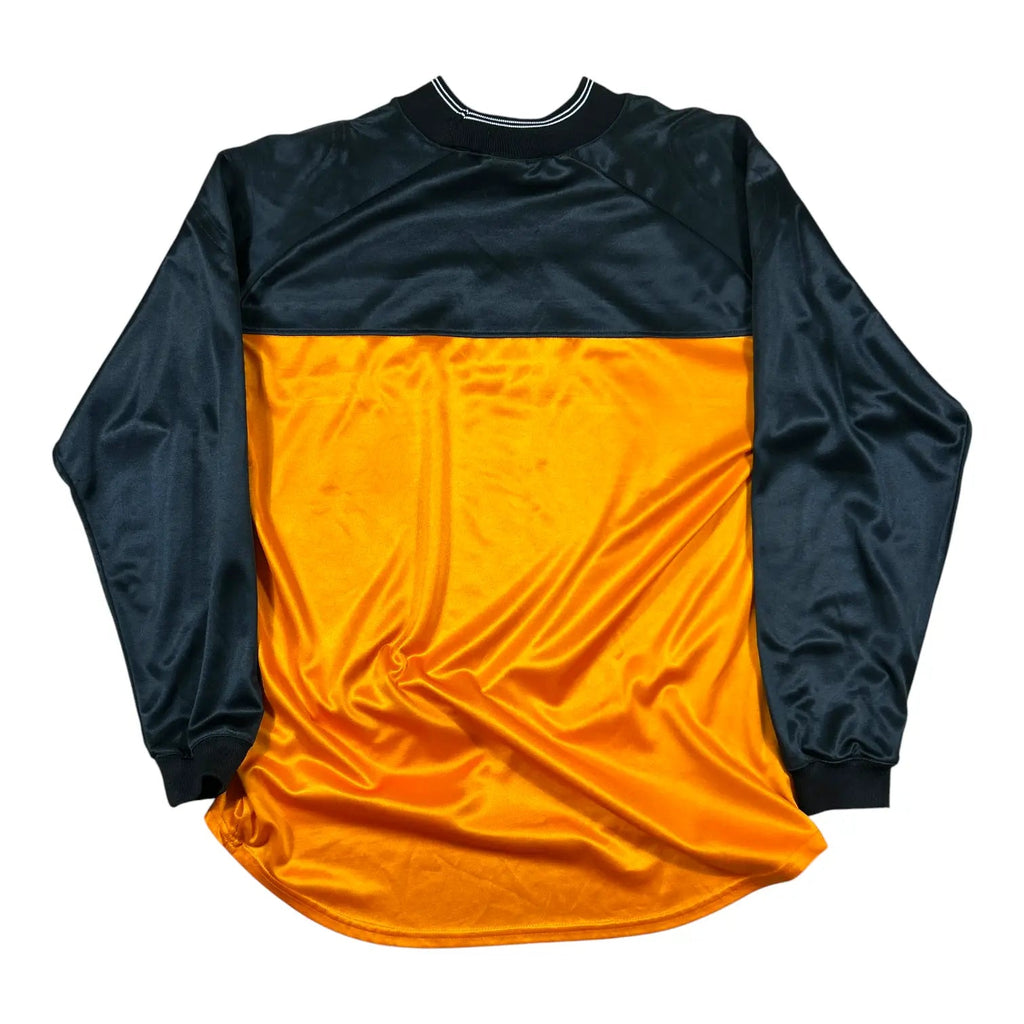 Nike – FC Barcelona – 1999–2000 – Goalkeeper Shirt – Orange/Black - STA Apparel - Barcelona