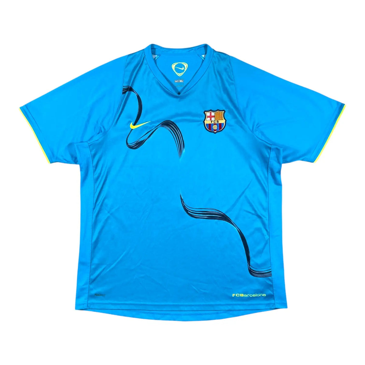 Nike – FC Barcelona – 2008–09 – Wave Line Training Shirt - STA Apparel - Barcelona