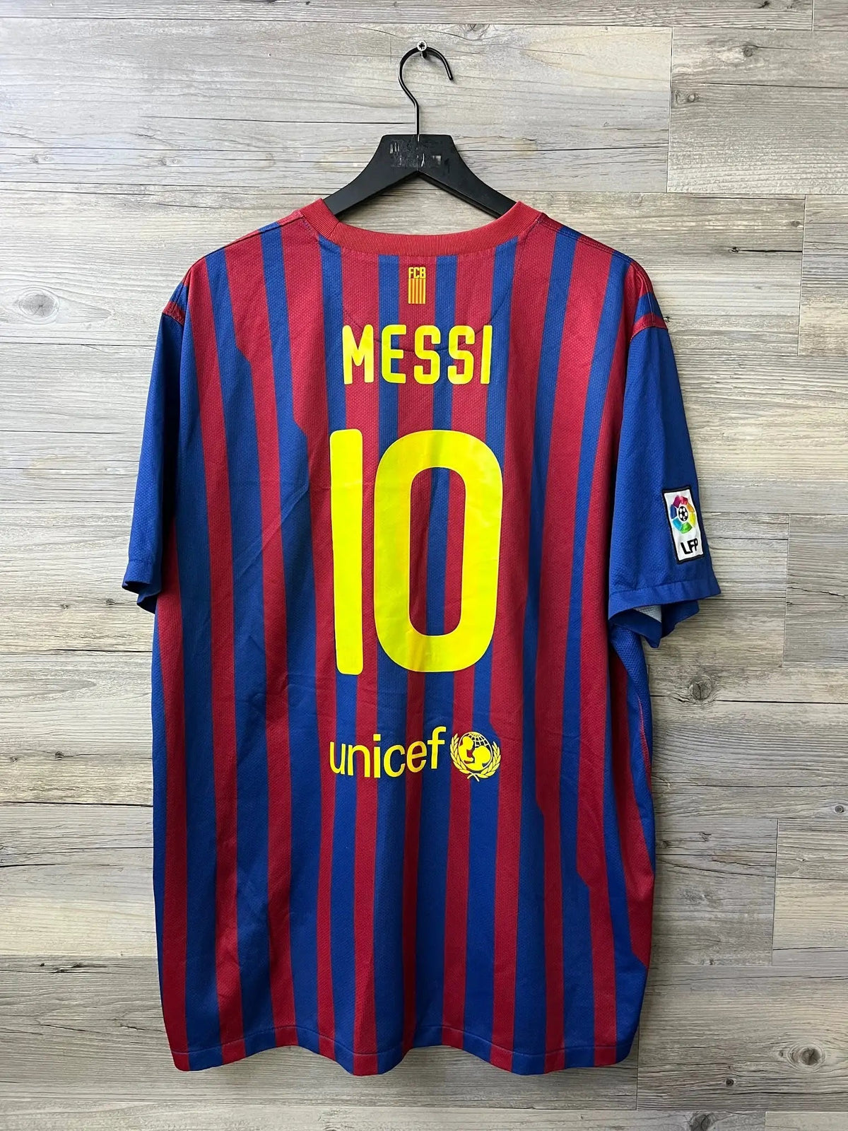 Nike FC Barcelona 2011/12 Home Jersey – Messi #10 - STA Apparel - Barcelona