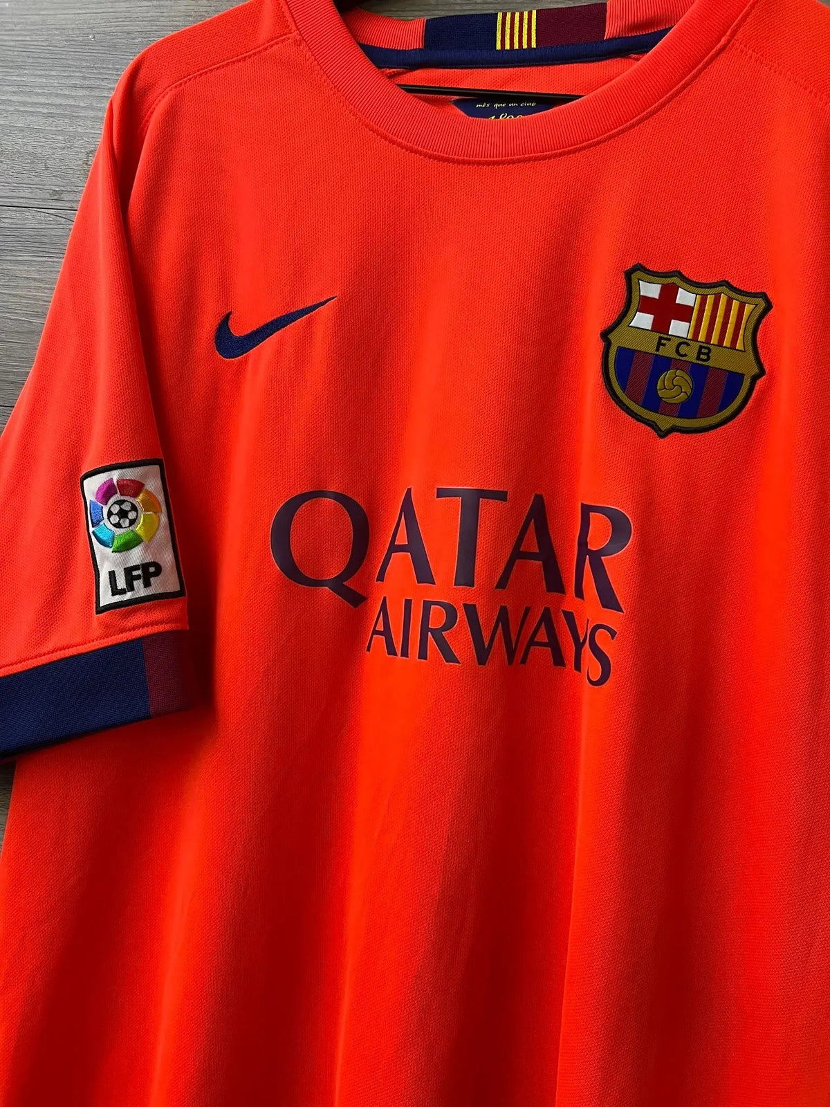 Nike FC Barcelona 2014/15 Away Jersey – Suárez #9 - STA Apparel - Barcelona