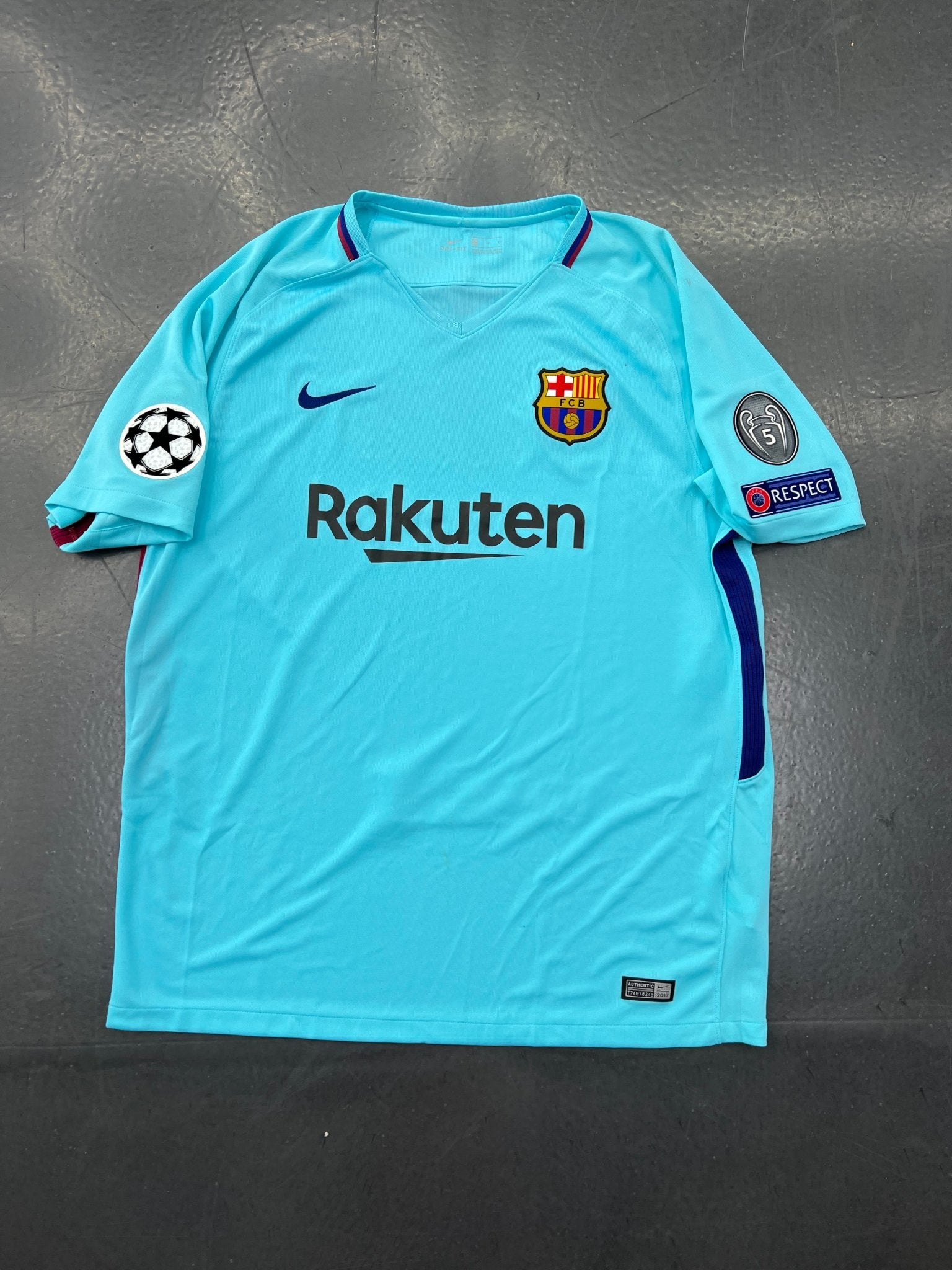 Nike FC Barcelona 2017–18 Away Jersey - STA Apparel - Barcelona