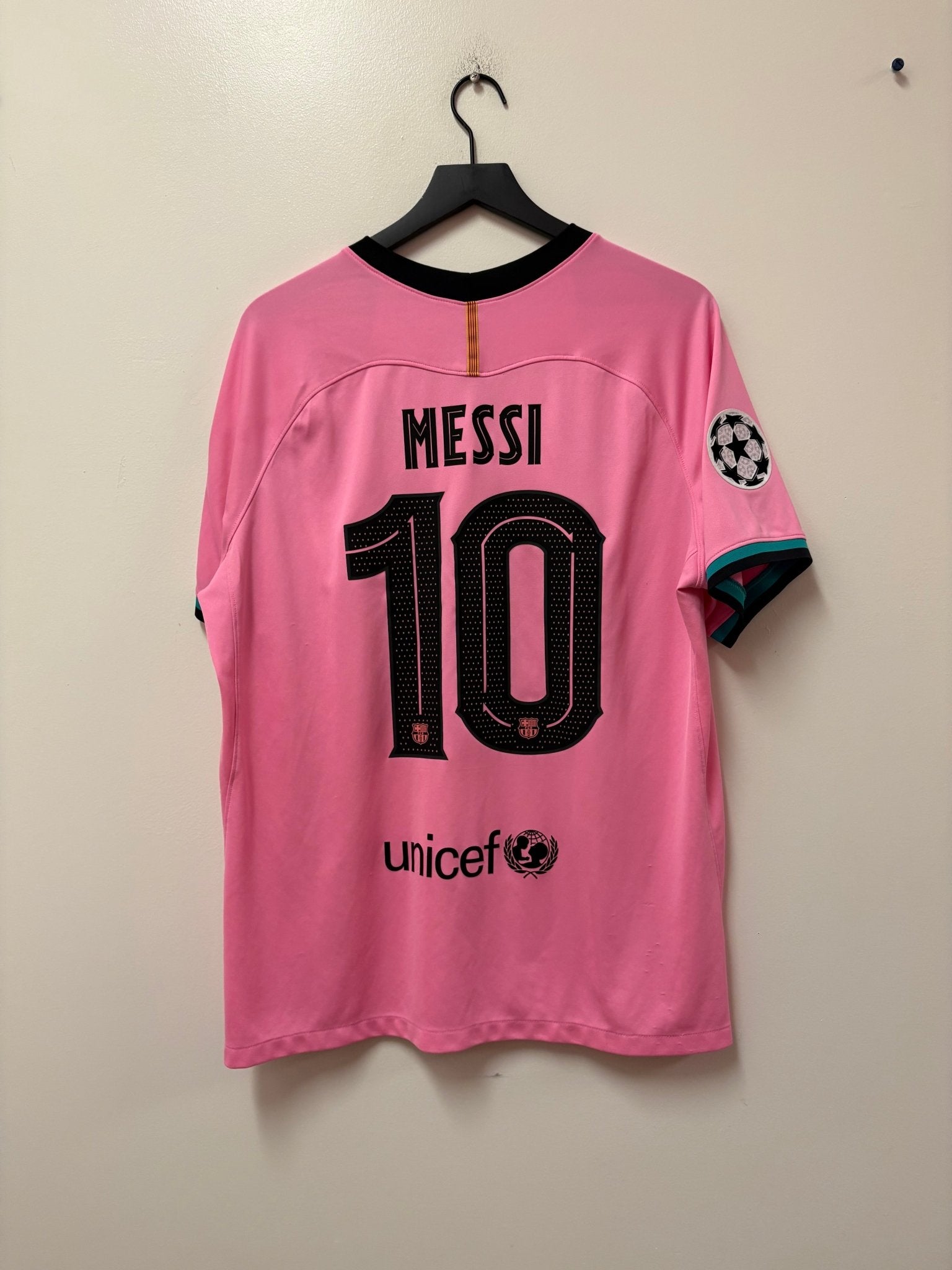 Nike F.C. Barcelona 2020-21 Third Jersey- Messi 10 - STA Apparel - Barcelona