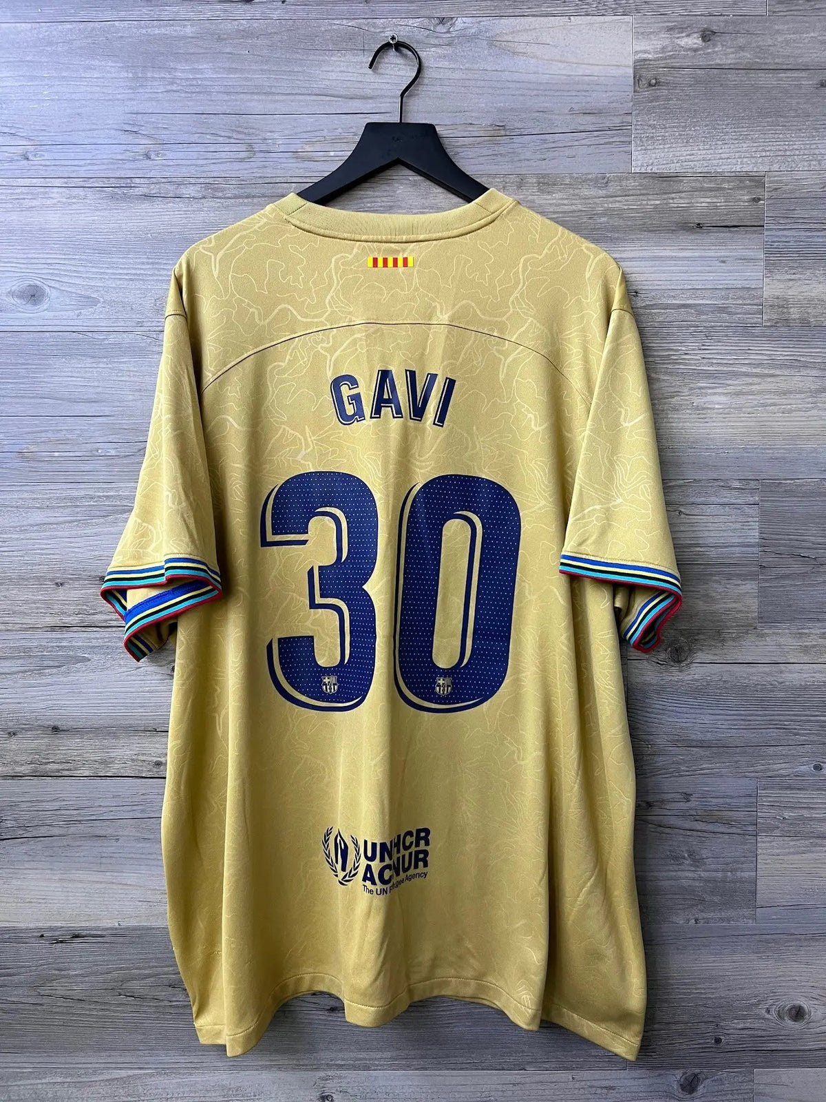 Nike FC Barcelona 2022/23 Away Jersey – Gavi #30 - STA Apparel - Barcelona