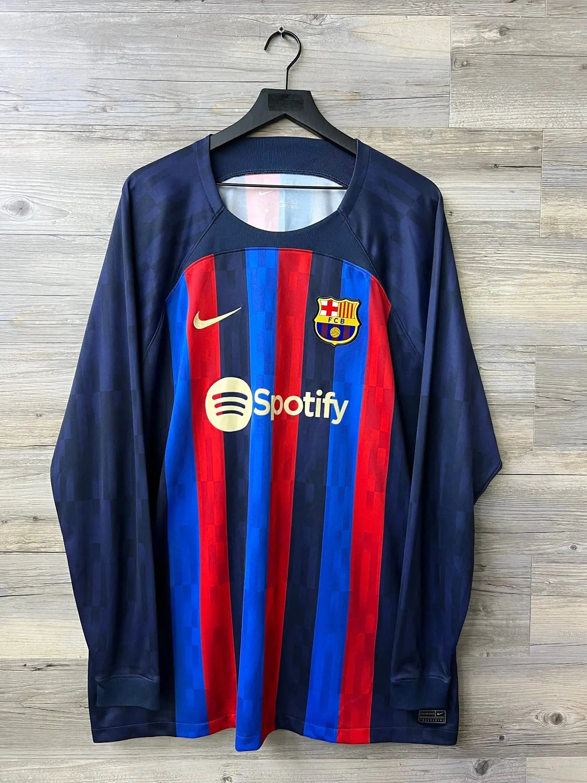 Nike FC Barcelona 2022/23 Home Long-Sleeve Jersey – Pedri #8 - STA Apparel - Barcelona