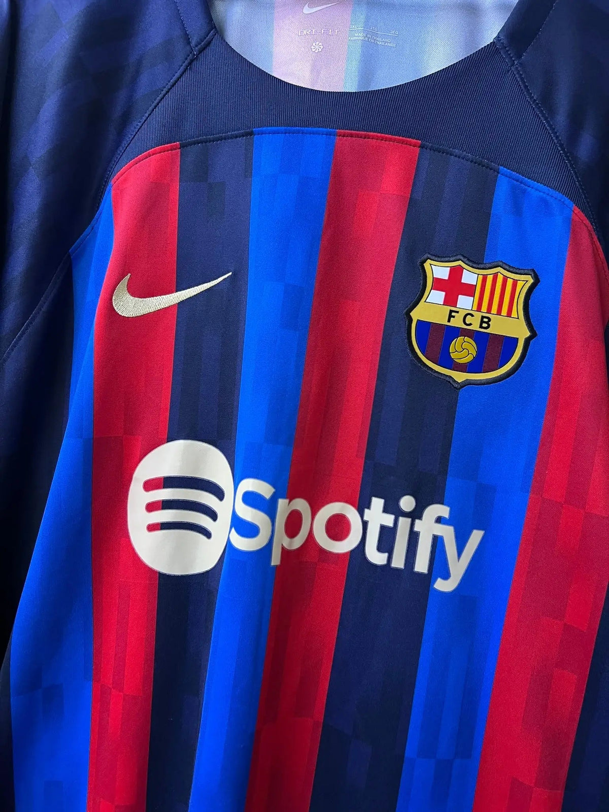 Nike FC Barcelona 2022/23 Home Long-Sleeve Jersey – Pedri #8 - STA Apparel - Barcelona