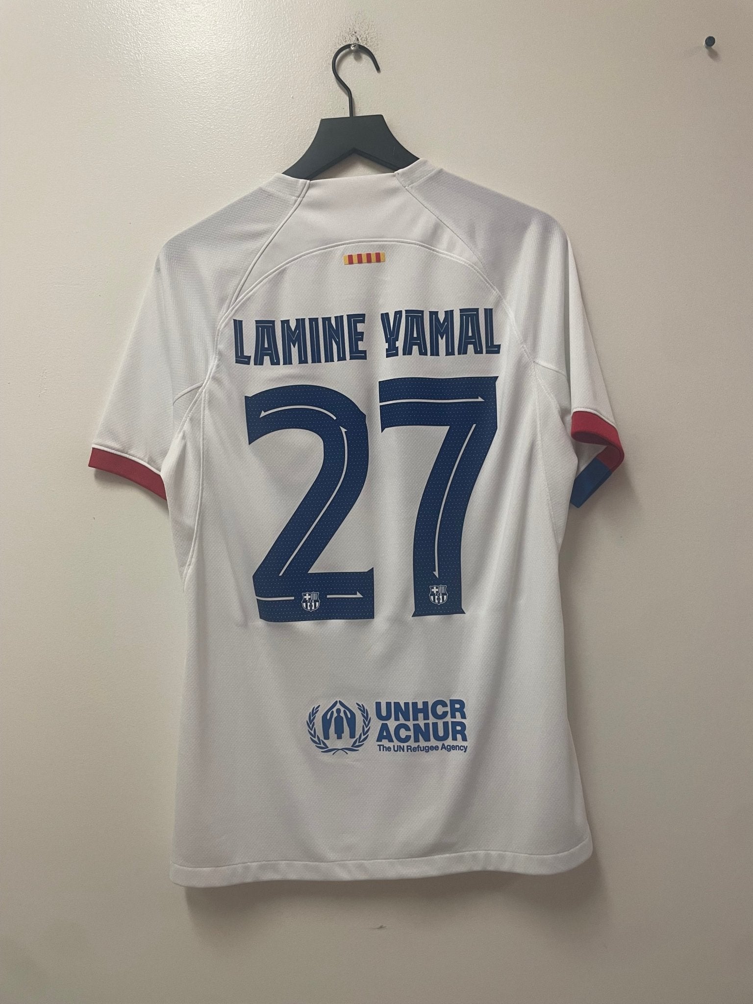 Nike FC Barcelona 2023/24 Away jersey-Lamine Yamal 27 - STA Apparel - Barcelona