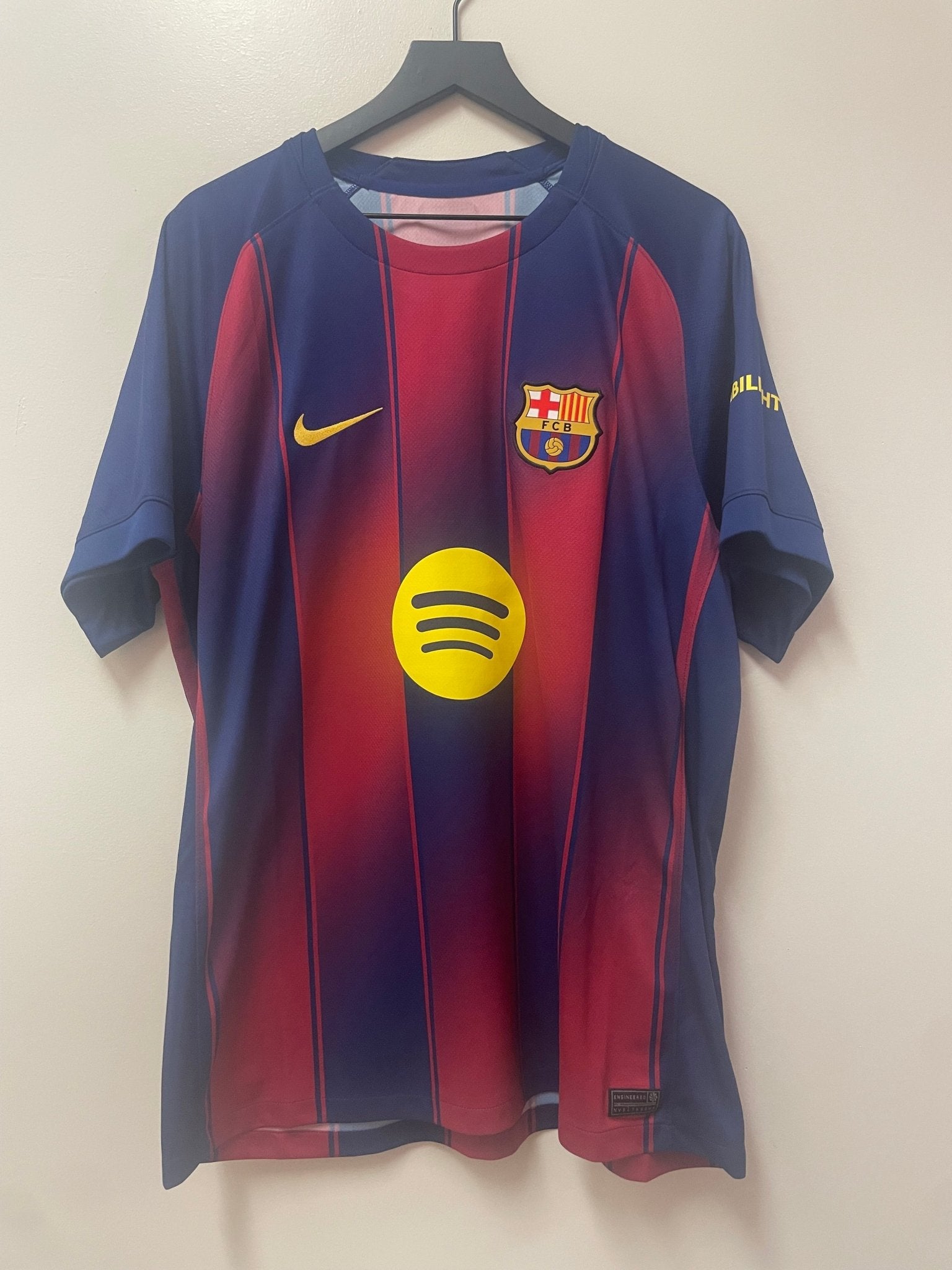 Nike FC Barcelona 2025/26 Home Jersey- Lamine Yamal 10 - STA Apparel - Barcelona