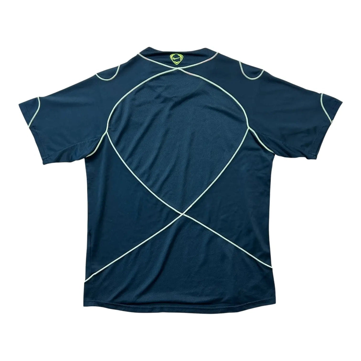 Nike – FC Barcelona – NikeFIT Training Shirt – Navy/Volt - STA Apparel - Barcelona