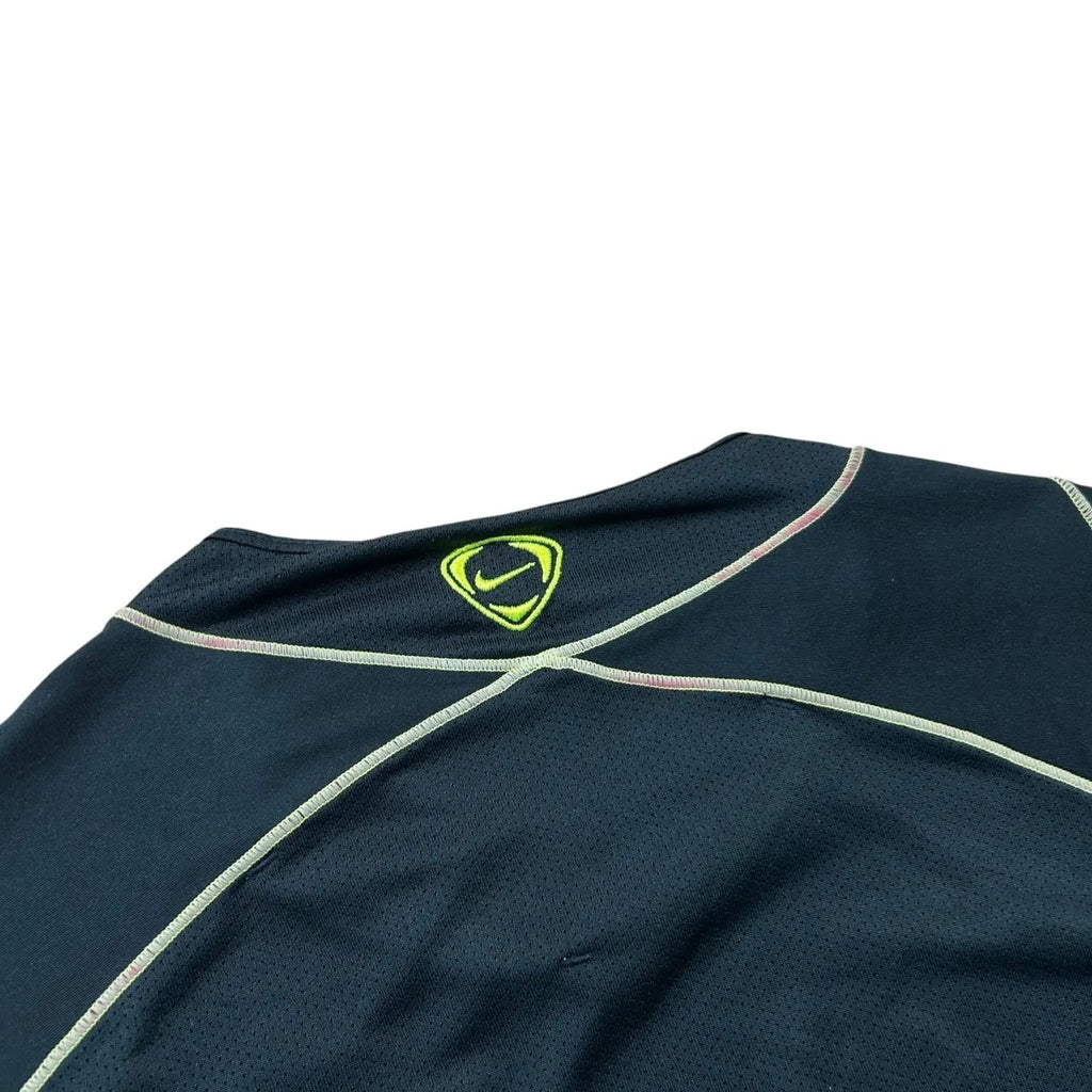 Nike – FC Barcelona – NikeFIT Training Shirt – Navy/Volt - STA Apparel - Barcelona