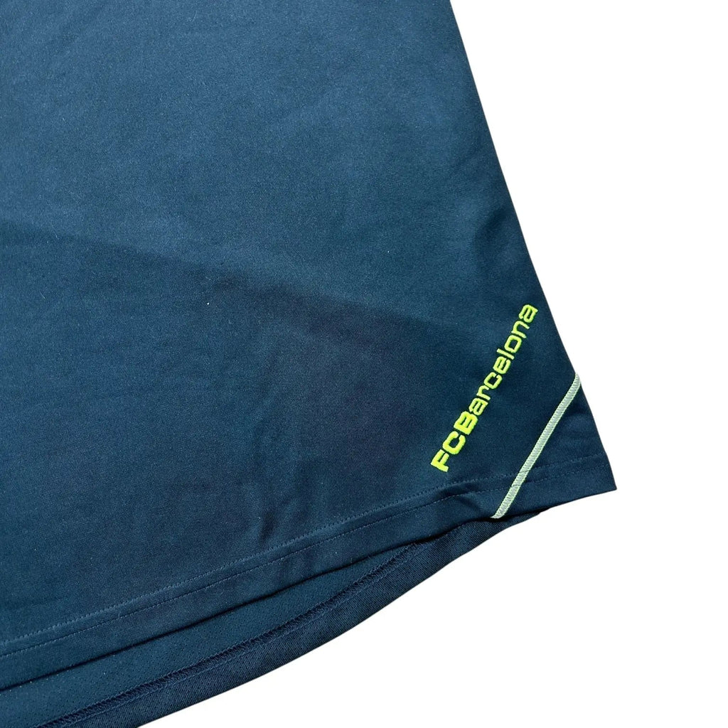 Nike – FC Barcelona – NikeFIT Training Shirt – Navy/Volt - STA Apparel - Barcelona