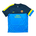 Nike – FC Barcelona – Qatar Foundation Training Shirt – Blue/NavyN (BNWT) - STA Apparel - Barcelona