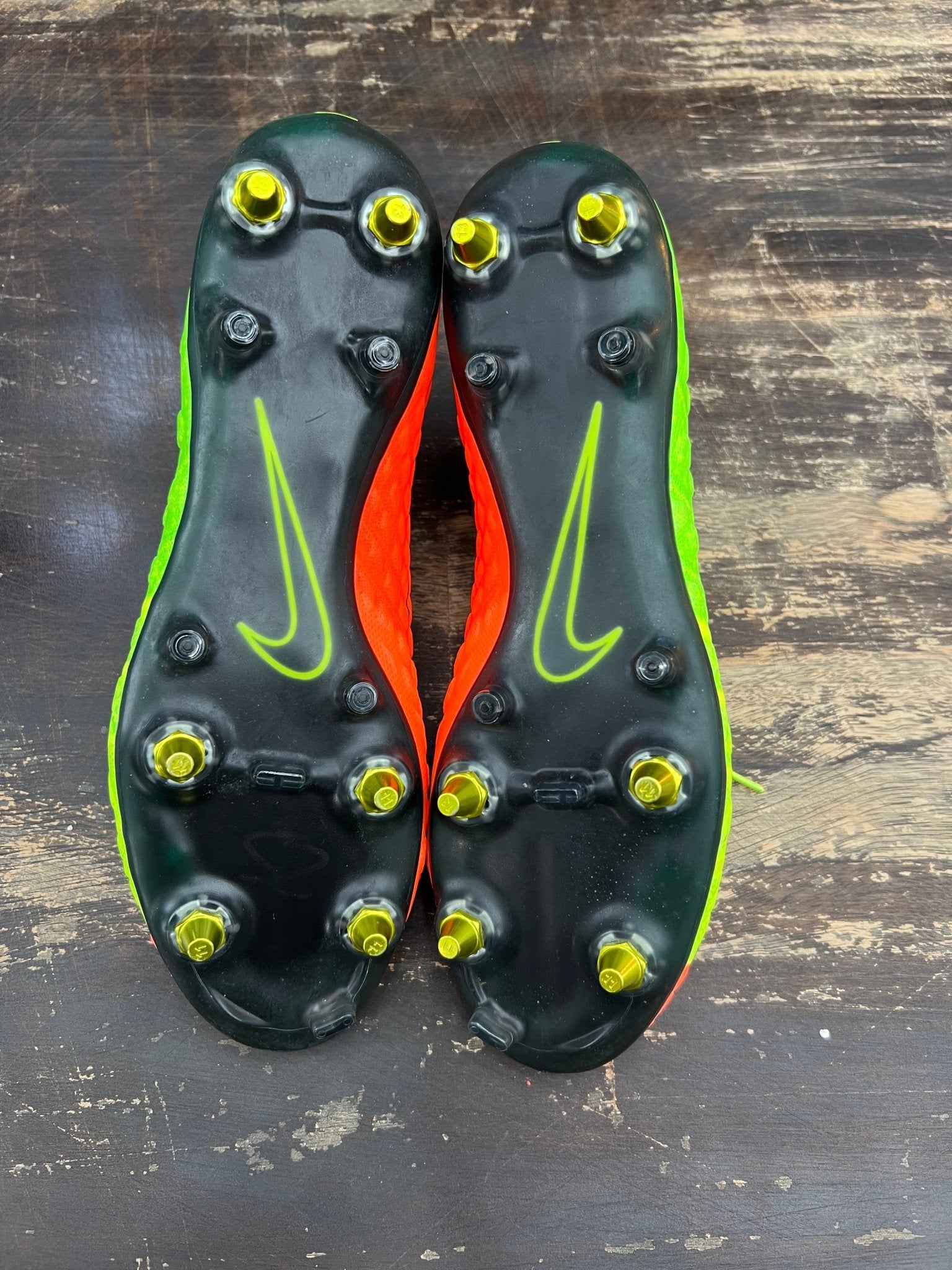 Nike Hypervenom Phantom III Elite SG - Pro AC – Electric Green / Hyper Orange - STA Apparel - Nike