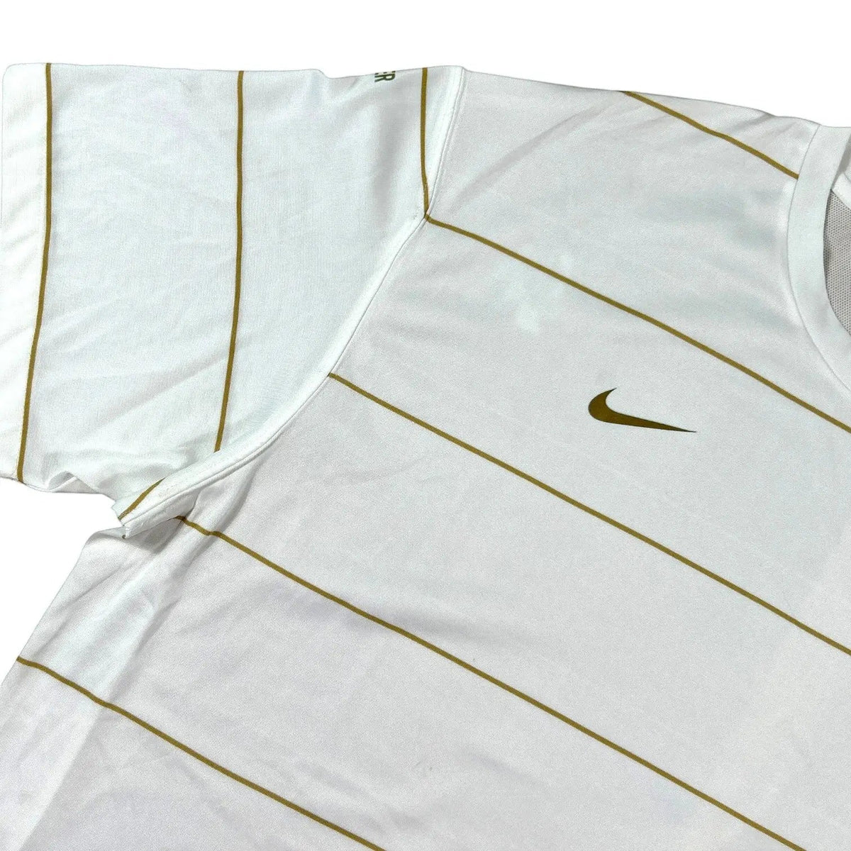 Nike – Inter Milan – 2008–09 – Training Shirt – White/Gold - STA Apparel - Inter Milan
