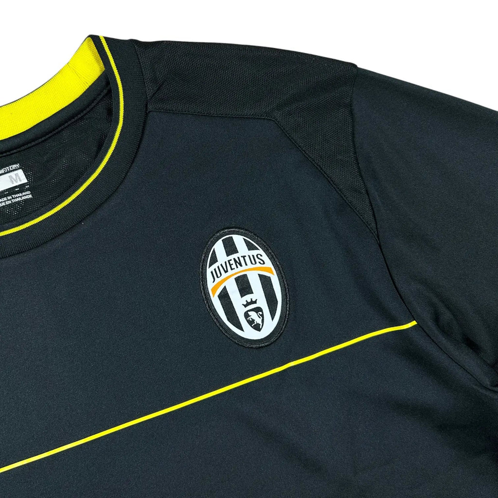 Nike – Juventus – 2008–09 – Training Shirt – Black/Yellow - STA Apparel - Juventus