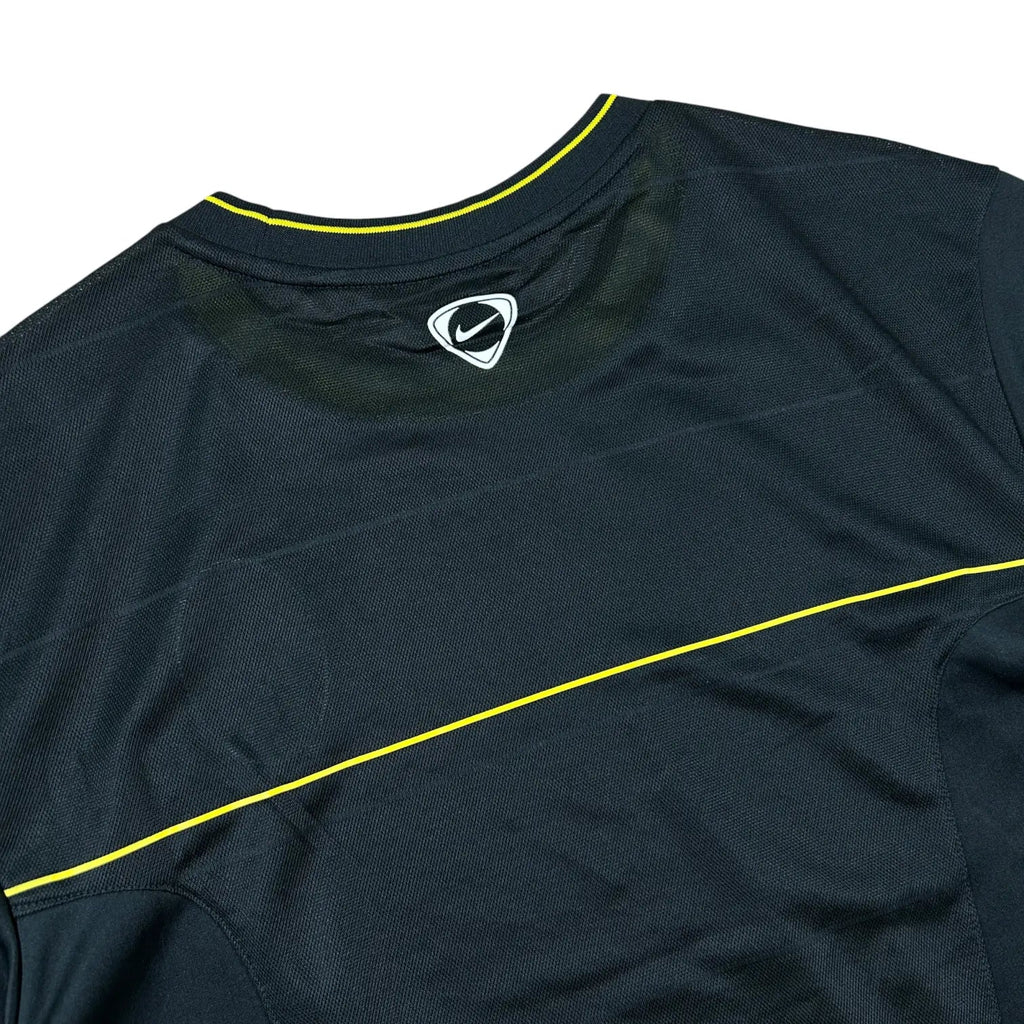 Nike – Juventus – 2008–09 – Training Shirt – Black/Yellow - STA Apparel - Juventus