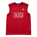 Nike – Manchester United – 2008–09 – AIG Sleeveless Training Top – Red - STA Apparel - Manchester United