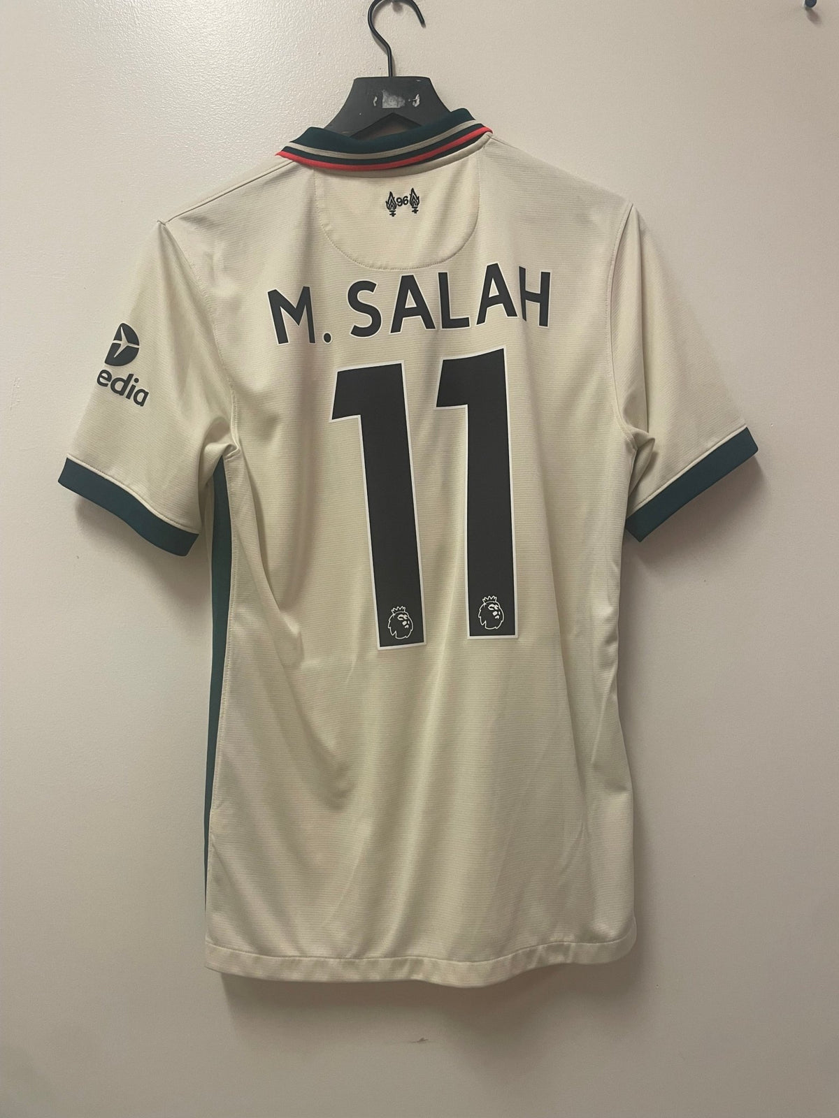 Nike Men's Liverpool F.C. 2021-22 Away Jersey-M.Salah 11 - STA Apparel - Liverpool