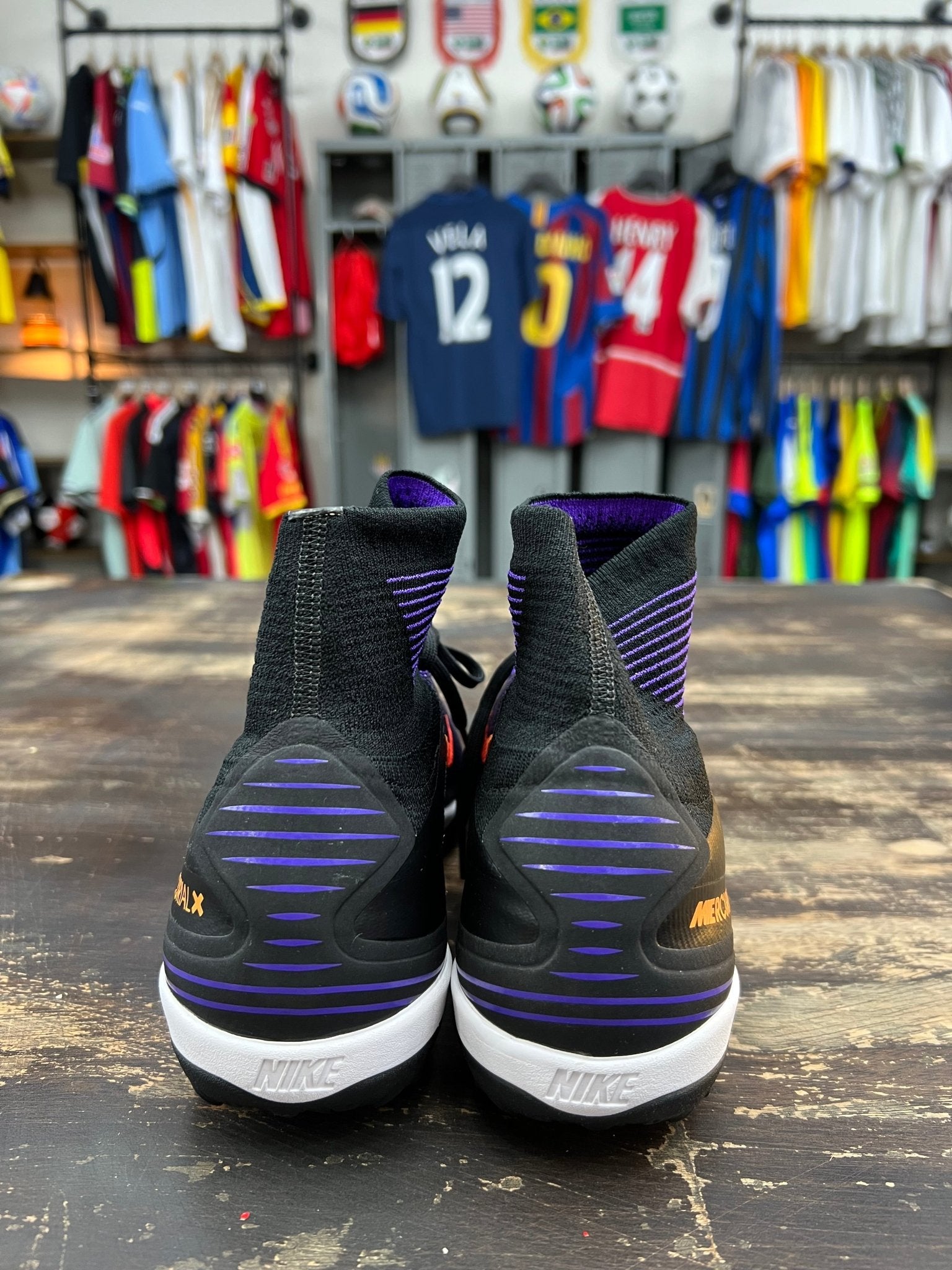 Nike MercurialX Proximo II DF TF – Black/Purple/Total Crimson - STA Apparel - Nike