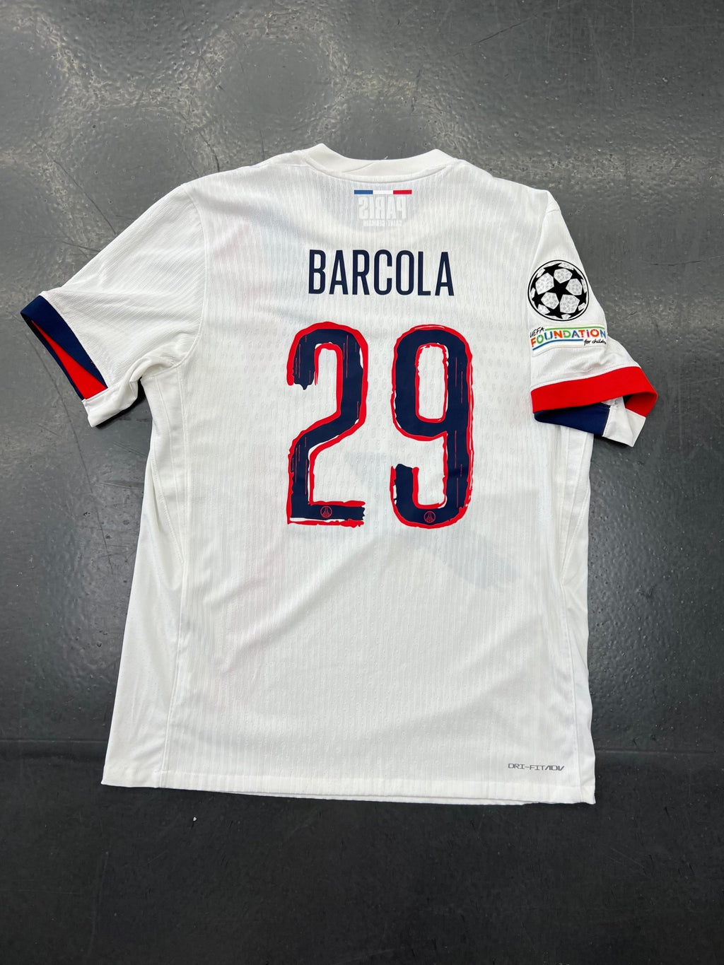 Nike Paris Saint - Germain 2024/25 Away Authentic Jersey – Barcola 29 - STA Apparel - PSG