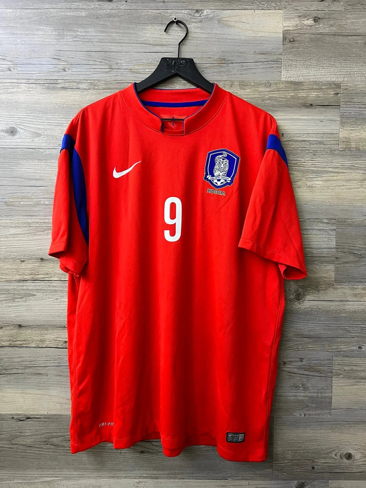 Nike South Korea 2014 World Cup Home Jersey – H M Son #9 - STA Apparel - South Korea