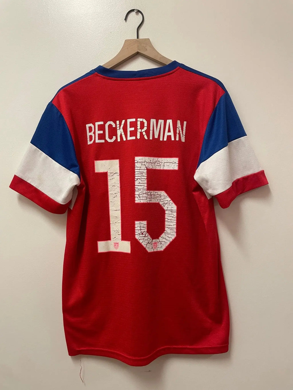 Nike USA 2014 World Cup Away Jersey — Beckerman 15 - STA Apparel - USA
