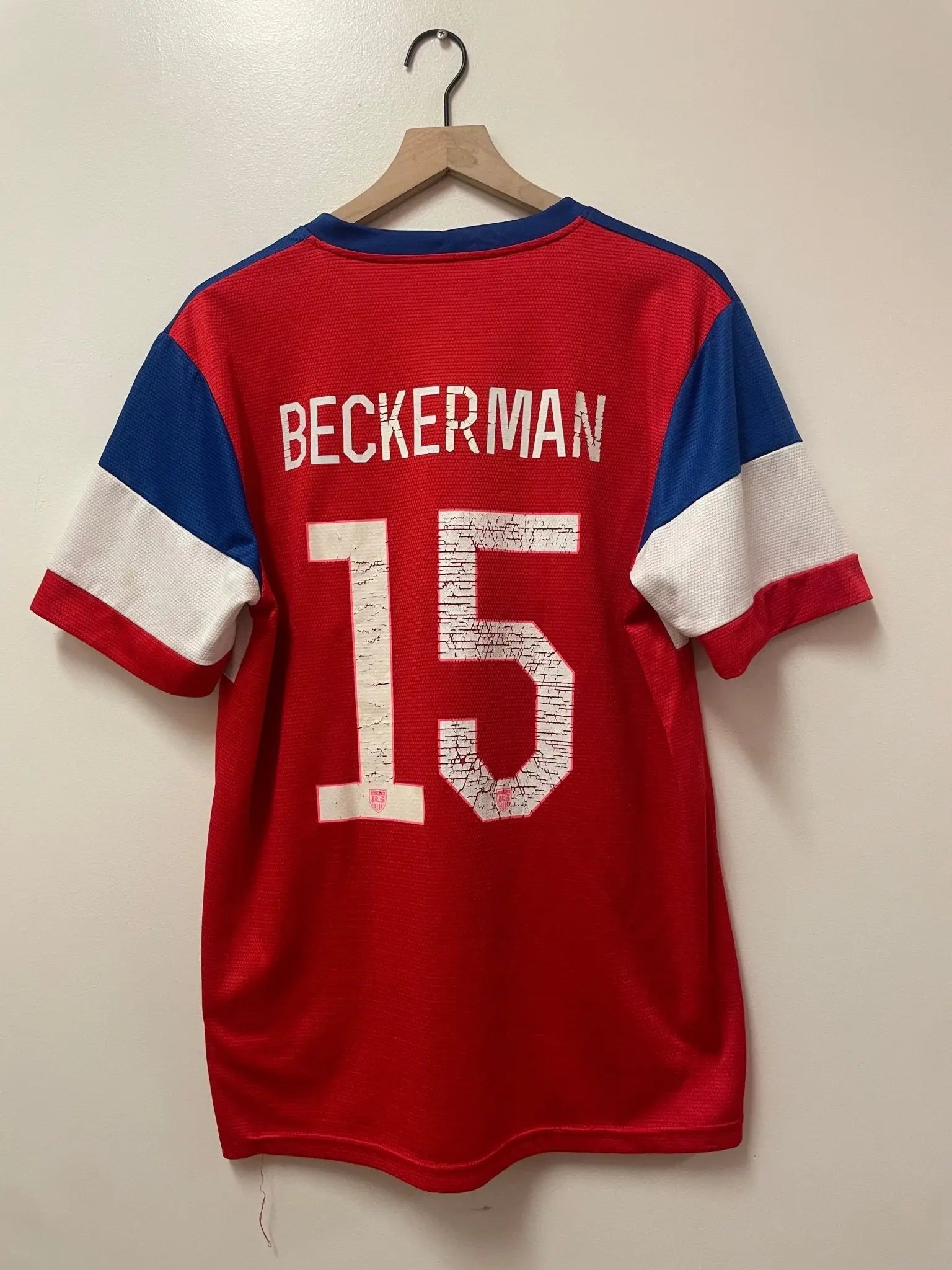 Nike USA 2014 World Cup Away Jersey — Beckerman 15 - STA Apparel - USA
