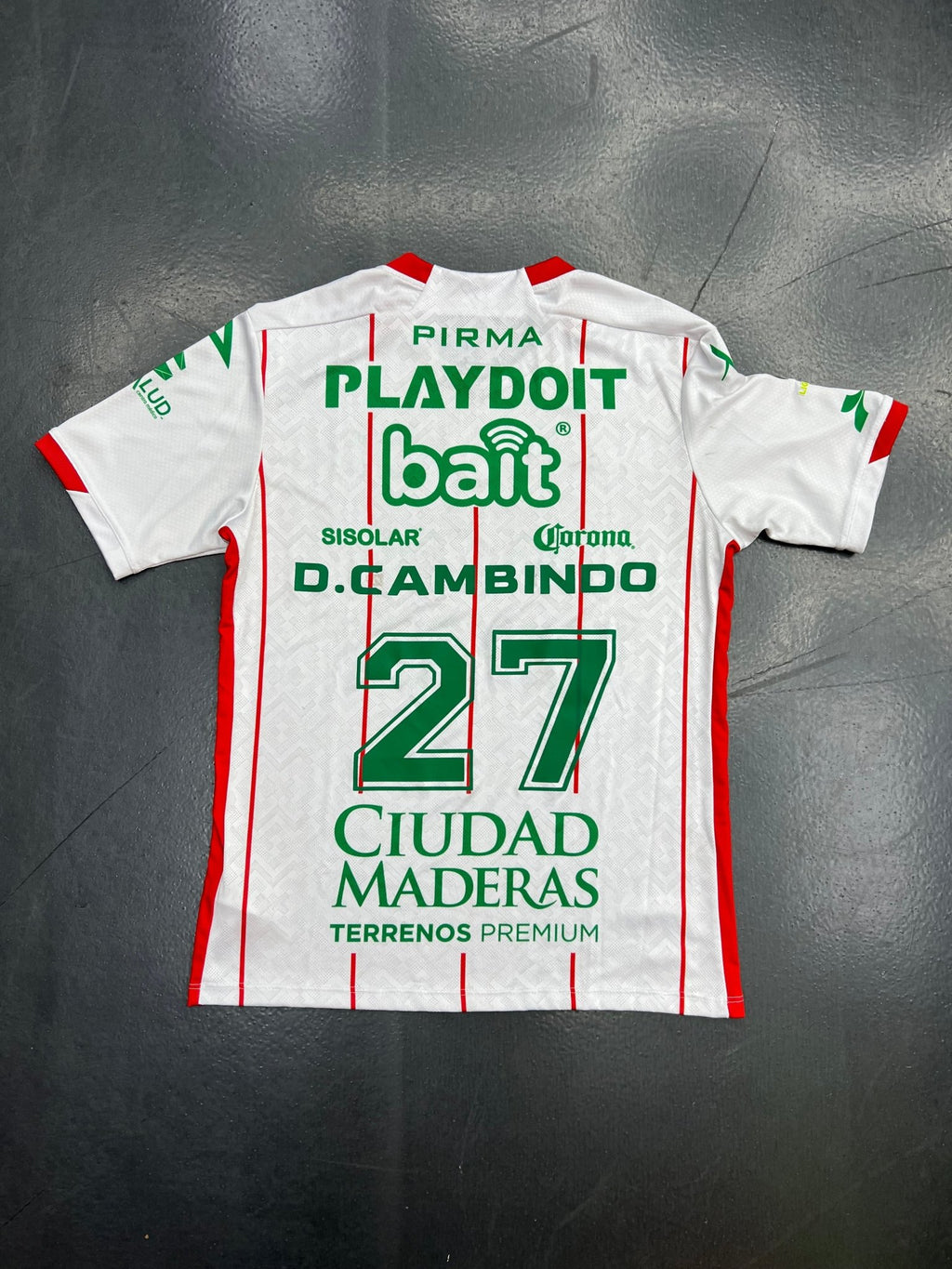 Pirma Club Necaxa 2025/26 Home Jersey – D. Cambindo 27 - STA Apparel - Necaxa