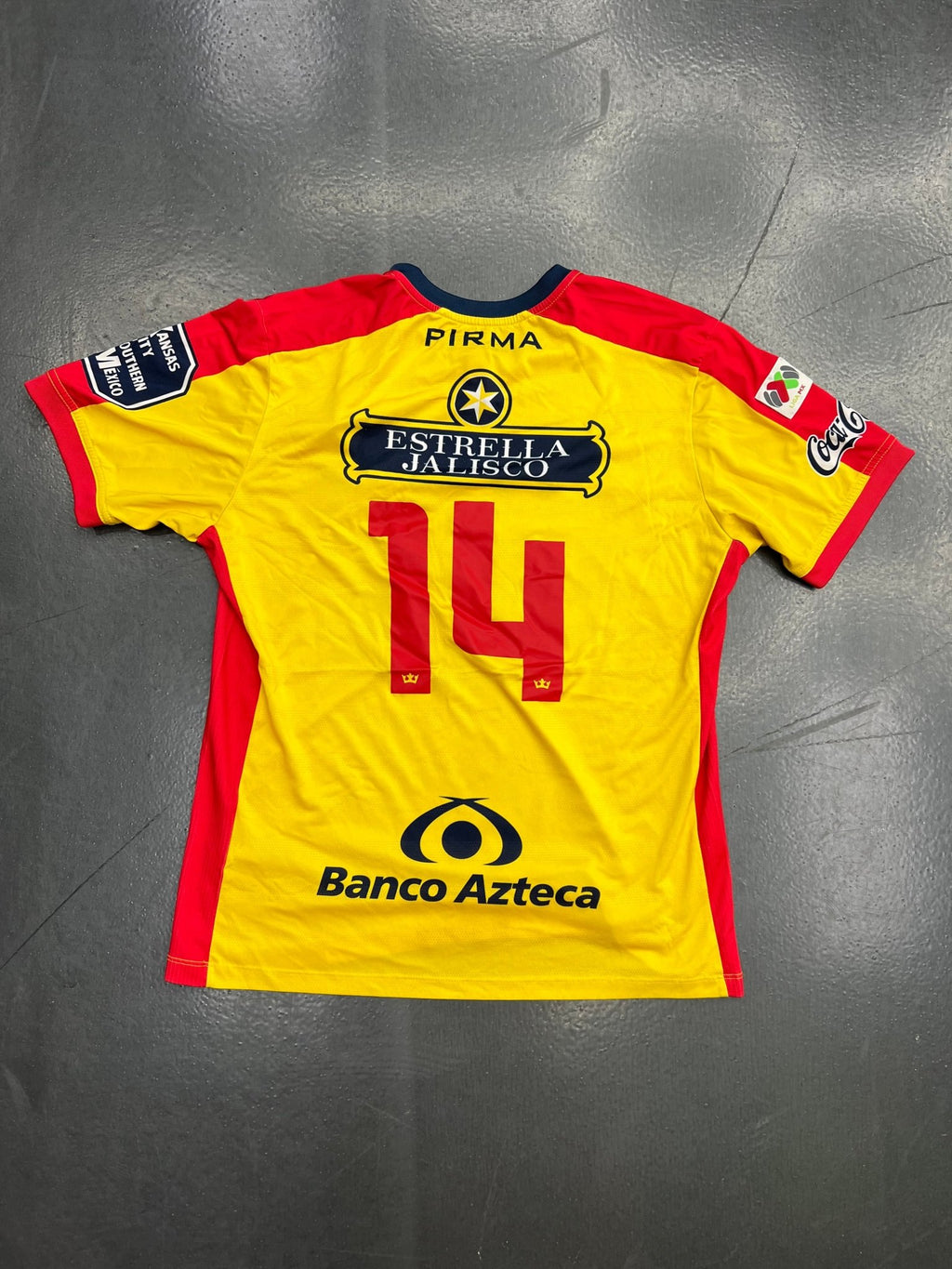 Pirma Monarcas Morelia 2018–19 Home Jersey - 14 - STA Apparel - Monarcas morella