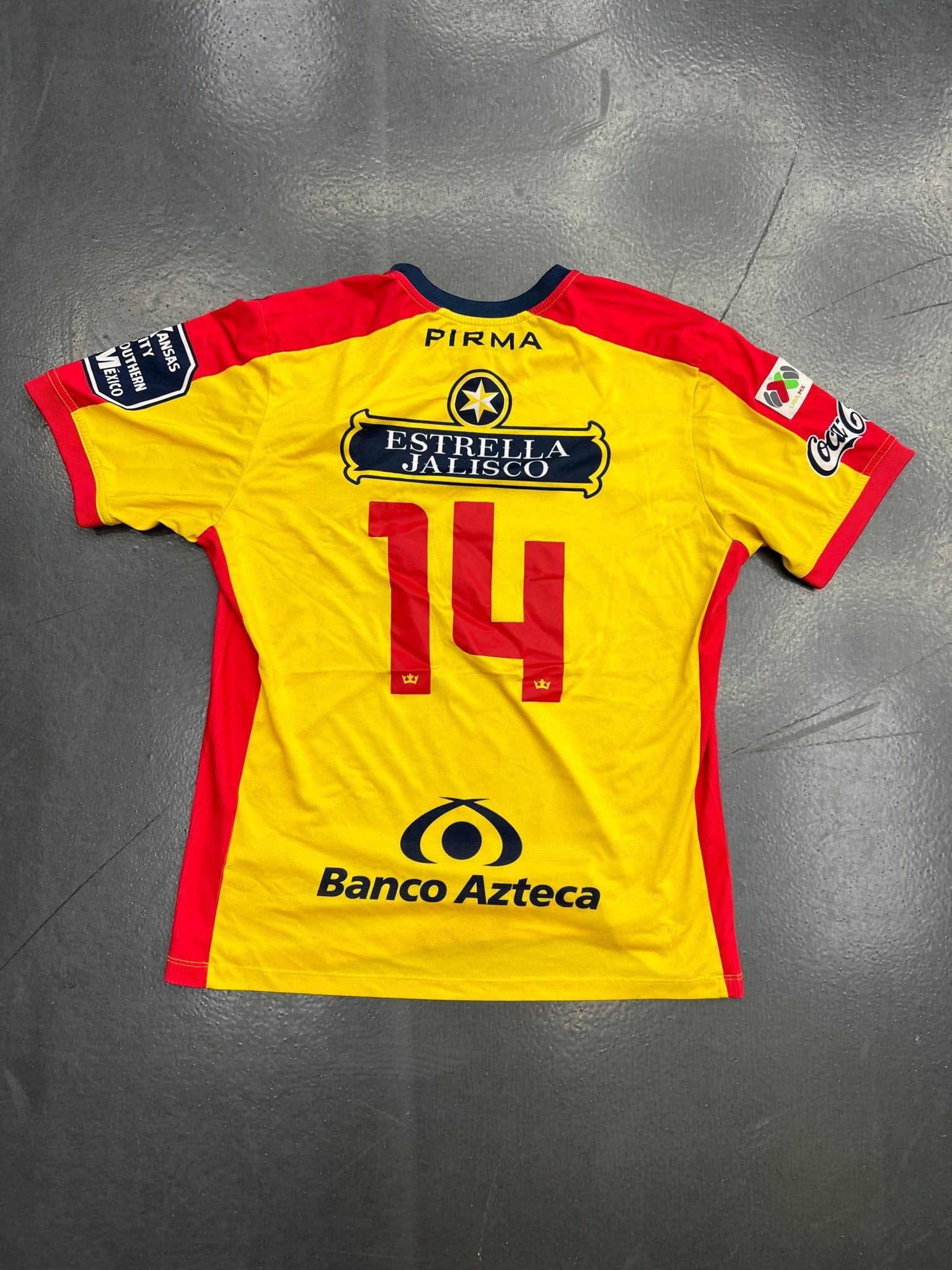 Pirma Monarcas Morelia 2018–19 Home Jersey - 14 - STA Apparel - Monarcas morella