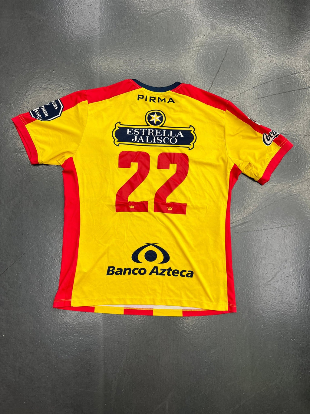 Pirma Monarcas Morelia 2018–19 Home Jersey - 22 - STA Apparel - Monarcas morella