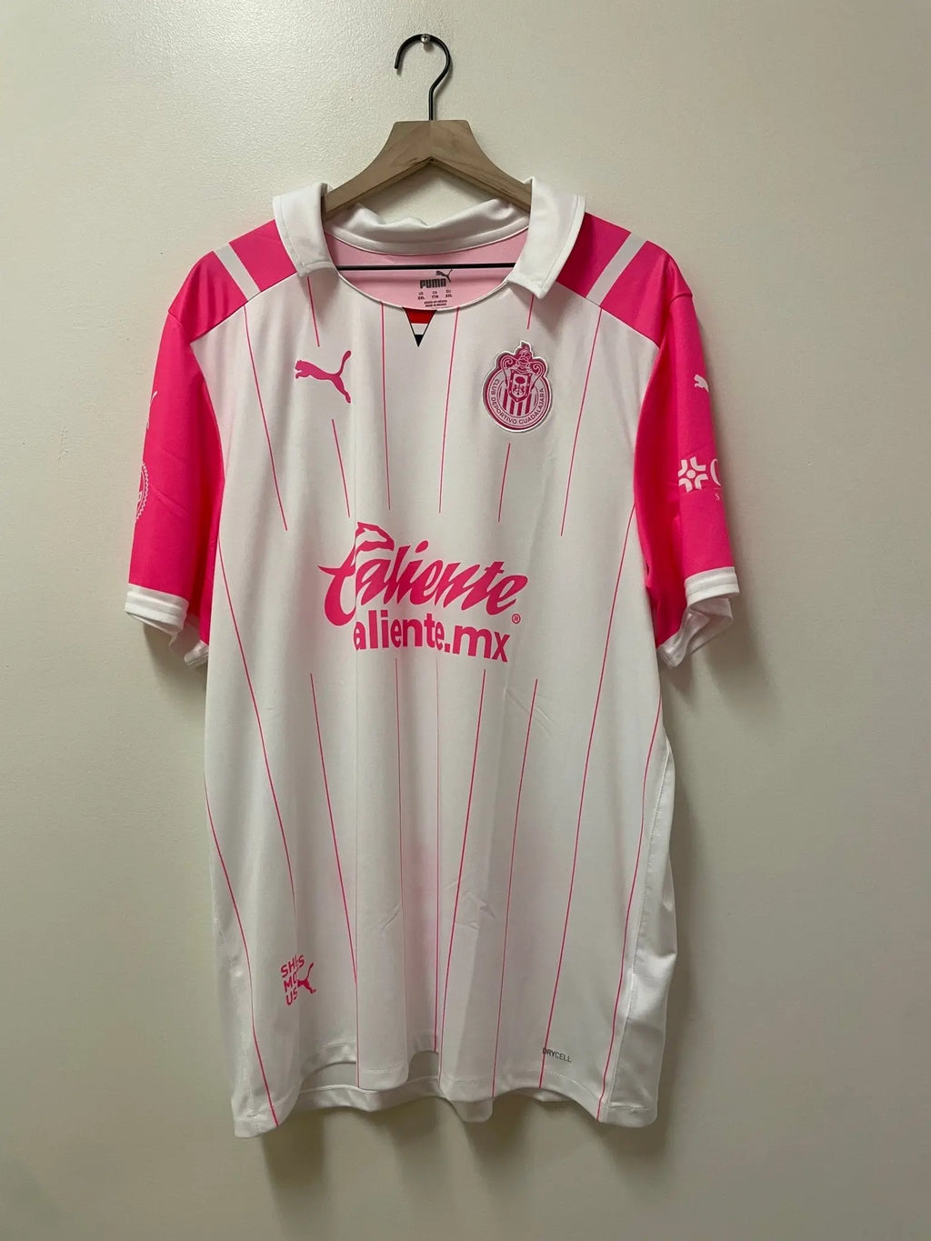 Puma Chivas 2021 - 22 Breast Cancer Awareness Jersey - STA Apparel - Chivas