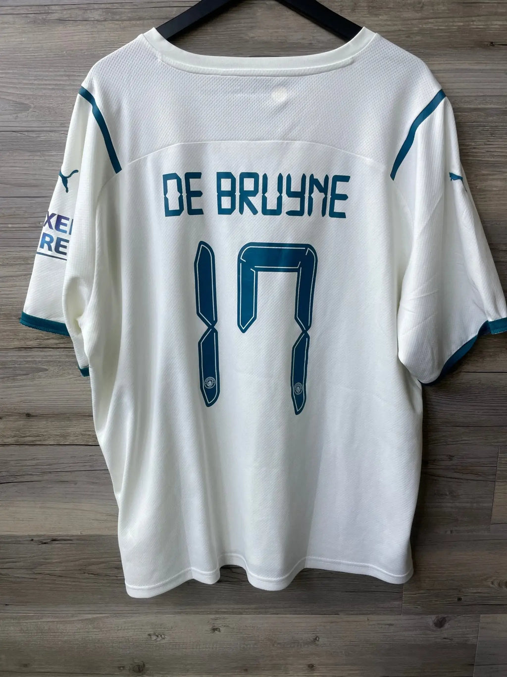 Puma Manchester City 2021/22 Away Jersey – Kevin De Bruyne 17 - STA Apparel - Manchester City