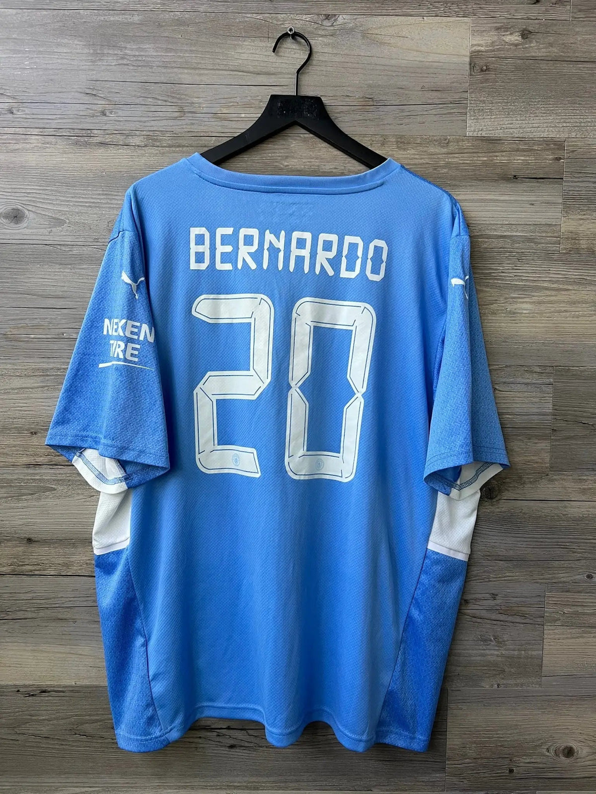 Puma Manchester City 2021/22 Home Jersey – Bernardo #20 - STA Apparel - Manchester City