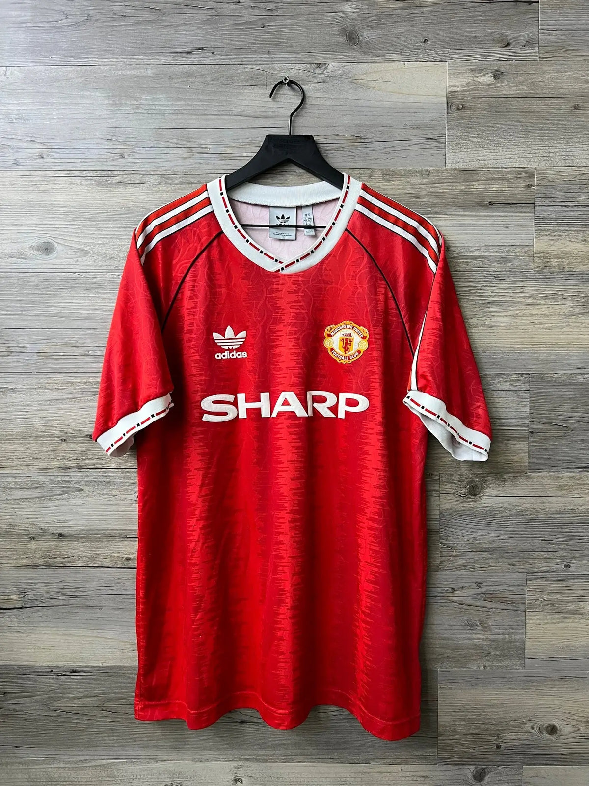 Adidas Manchester United 1990/92 Home Jersey - Reissue front