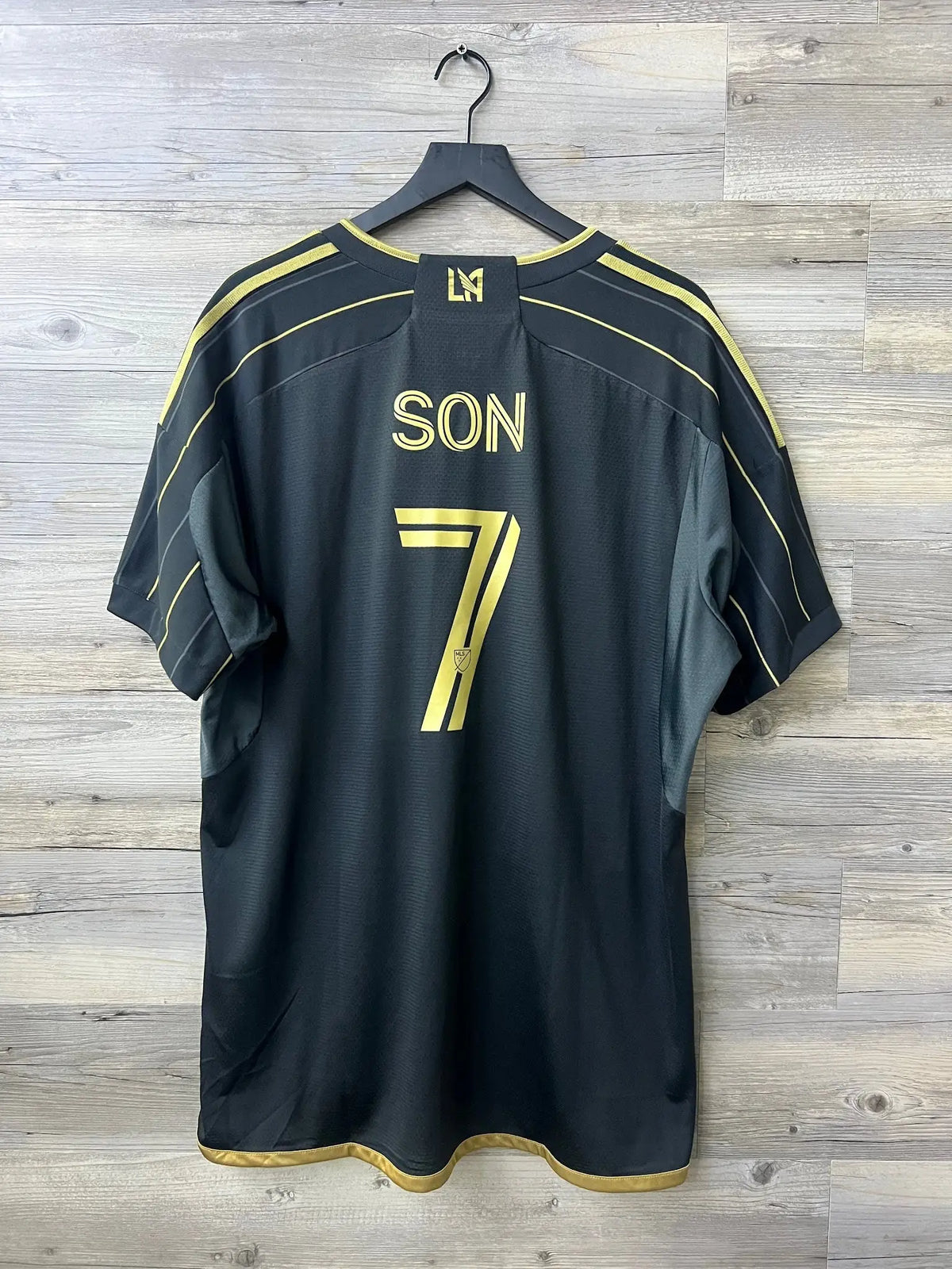 Adidas LAFC 2025 Home Authentic Jersey - Son Heung-min #7 — back