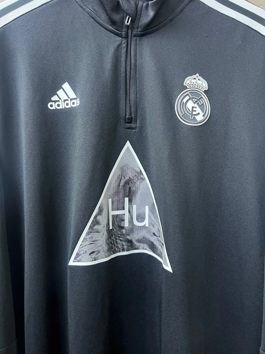 Adidas Real Madrid 2020/21 Humanrace Training Top detail