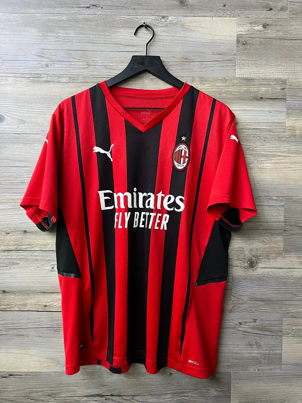 Puma AC Milan 2021/22 Home Jersey front