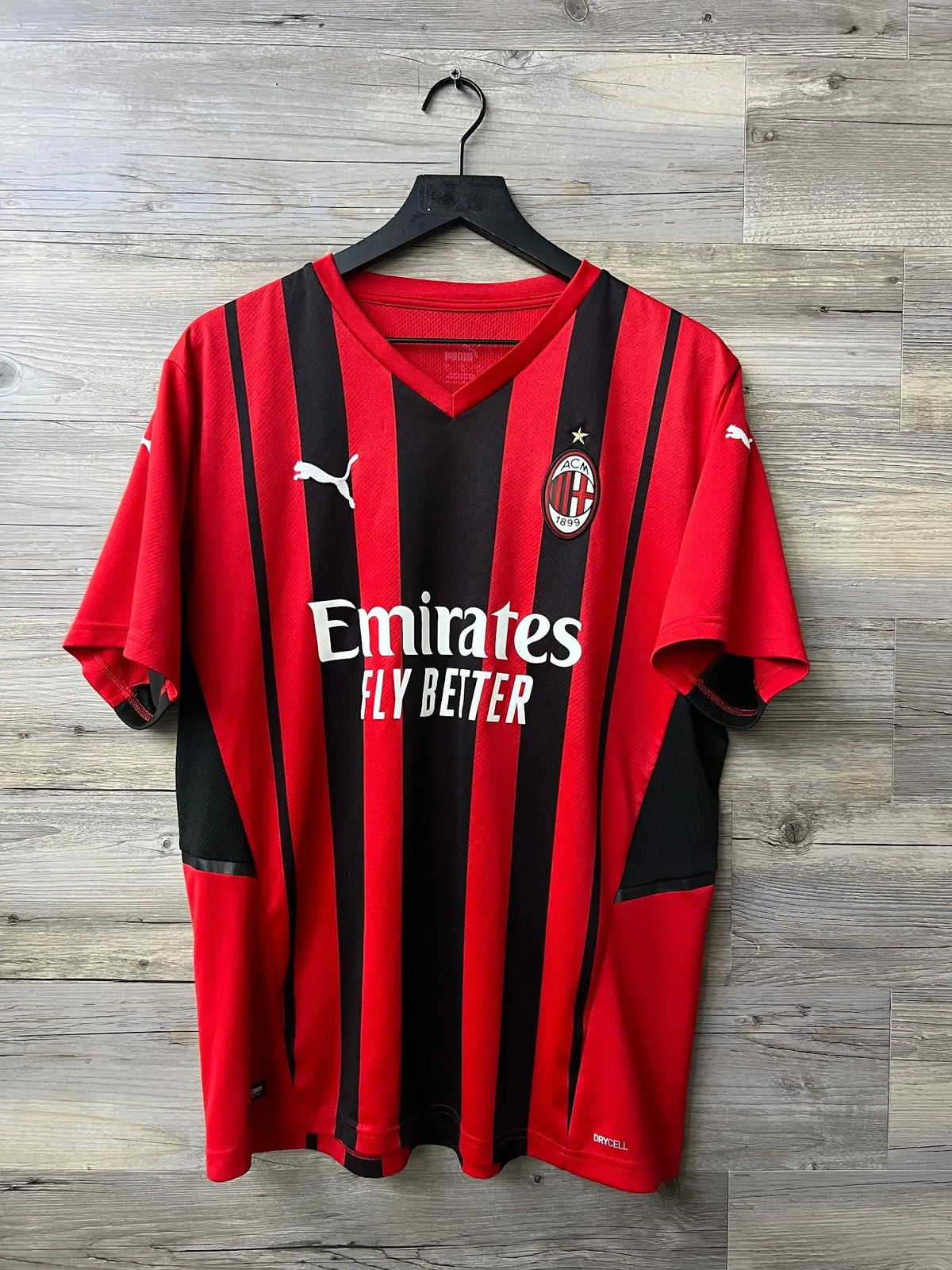 Puma AC Milan 2021/22 Home Jersey front