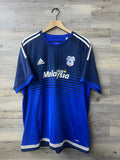 Adidas Cardiff City 2015/16 home jersey front