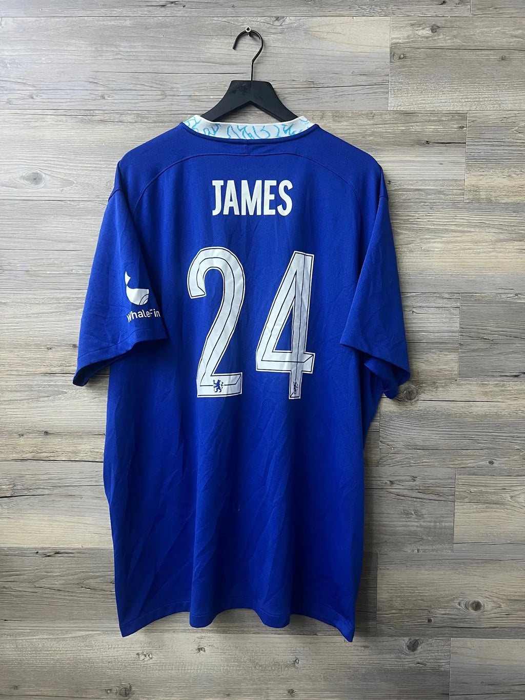 Nike Chelsea 2022/23 home jersey Reece James #24 back